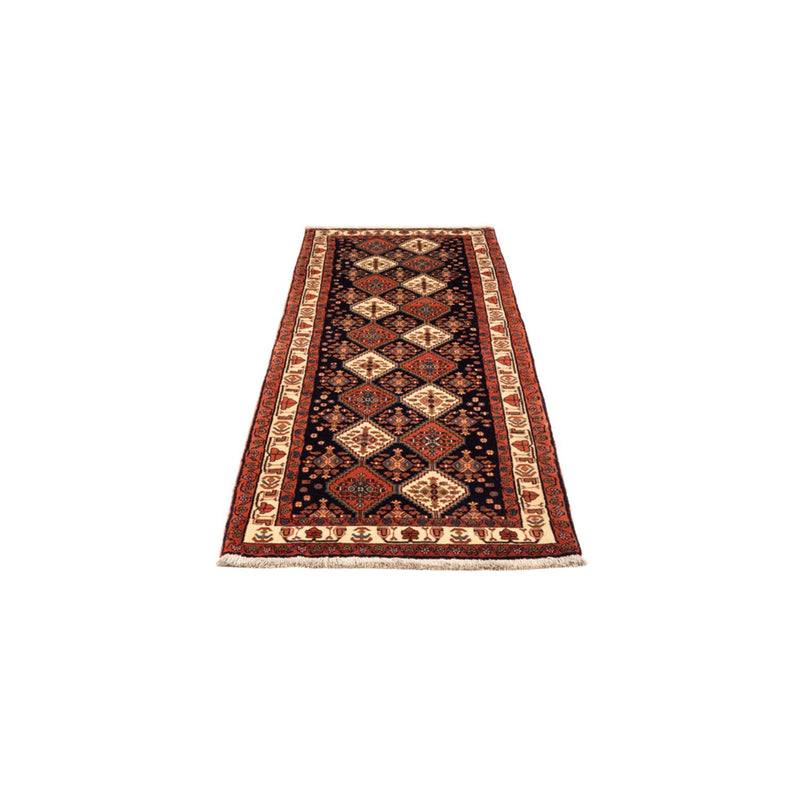 Tapis de couloir Tapis persan - Nomadic - 232 x 80 cm - bleu foncé