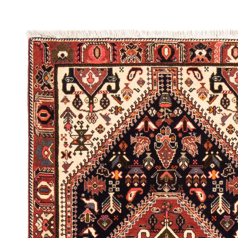 Tapis de couloir Tapis persan - Nomadic - 253 x 82 cm - bleu foncé