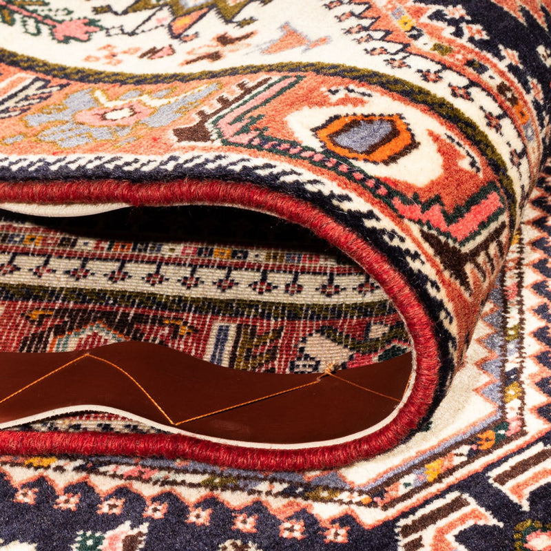 Tapis de couloir Tapis persan - Nomadic - 253 x 82 cm - bleu foncé