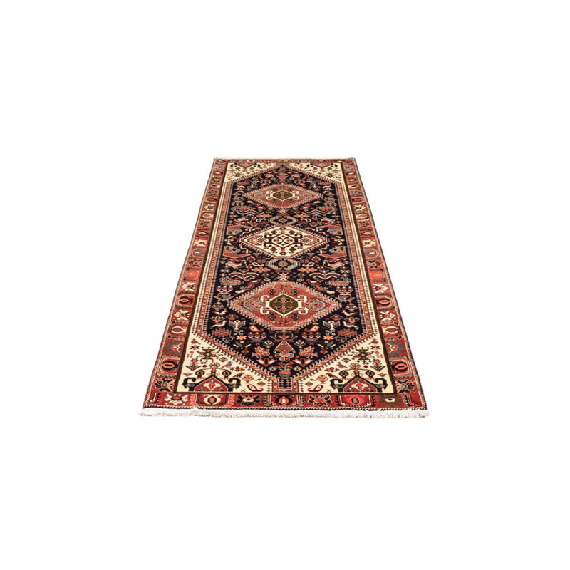 Tapis de couloir Tapis persan - Nomadic - 253 x 82 cm - bleu foncé