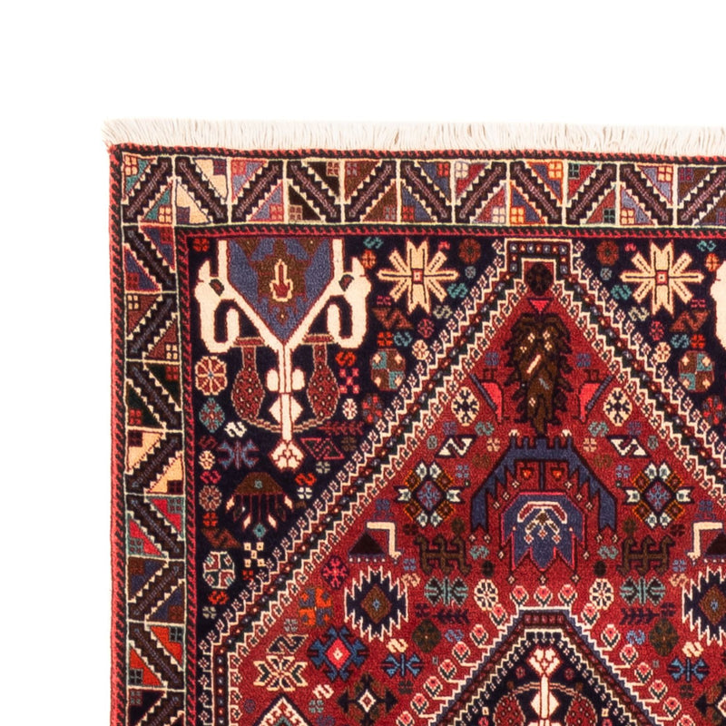 Tapis de couloir Tapis persan - Nomadic - 295 x 80 cm - rouge