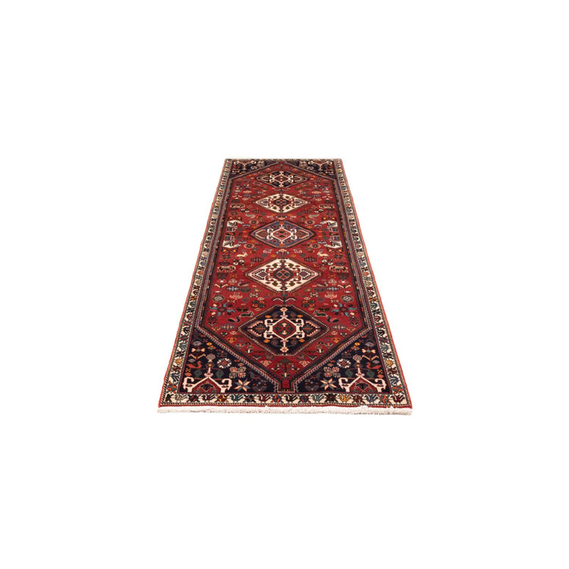 Tapis de couloir Tapis persan - Nomadic - 294 x 83 cm - rouge