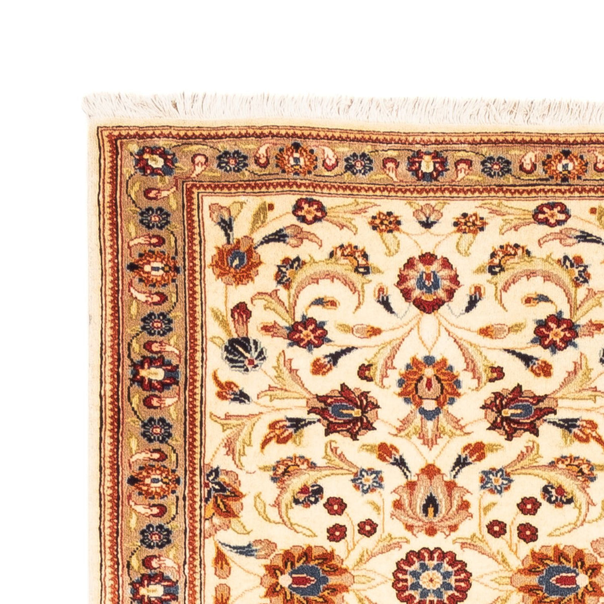 Tapis de couloir Tapis persan - Classique - 285 x 73 cm - crème