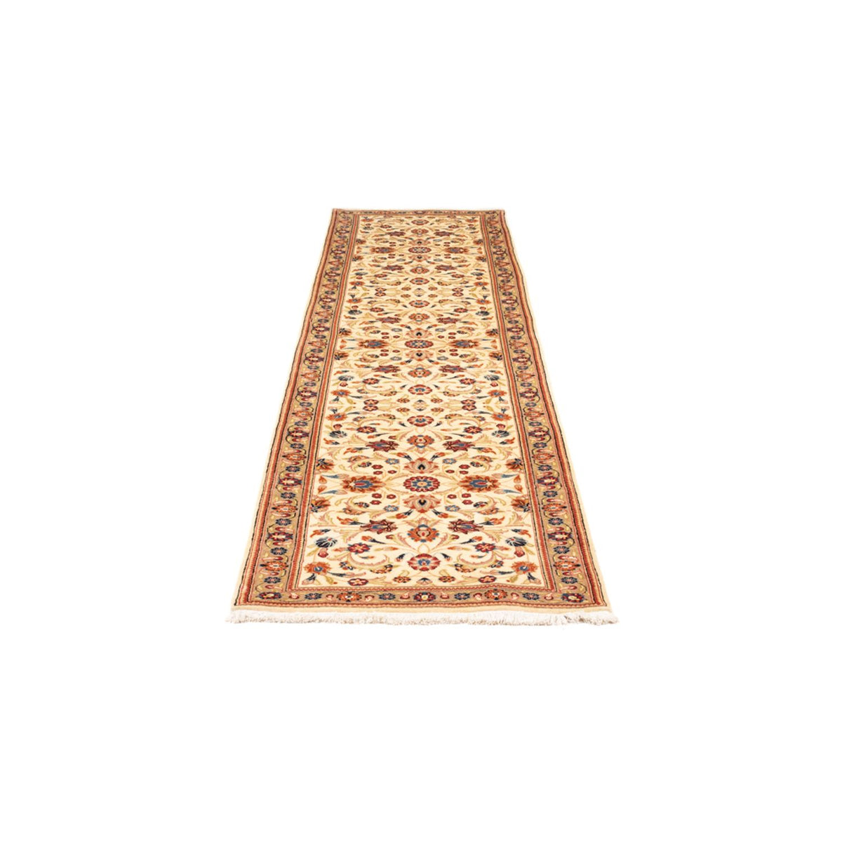 Tapis de couloir Tapis persan - Classique - 285 x 73 cm - crème