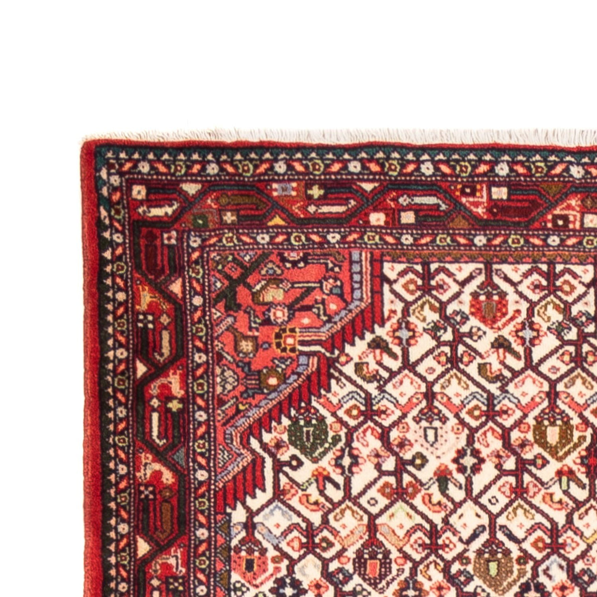 Tapis de couloir Tapis persan - Nomadic - 295 x 84 cm - crème