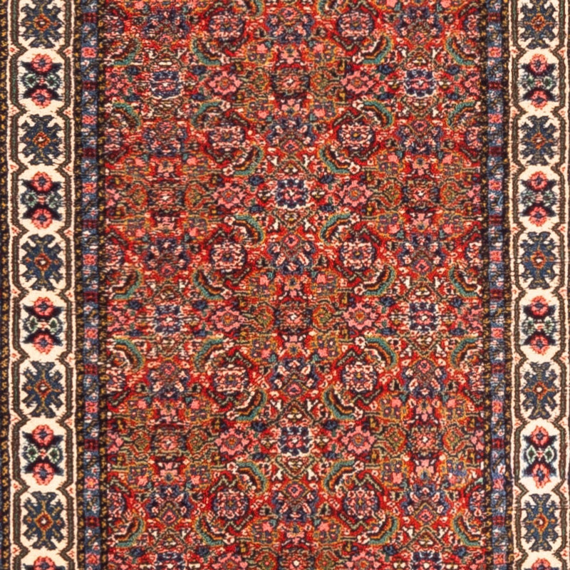 Tapis de couloir Tapis persan - Tabriz - 330 x 70 cm - rouge