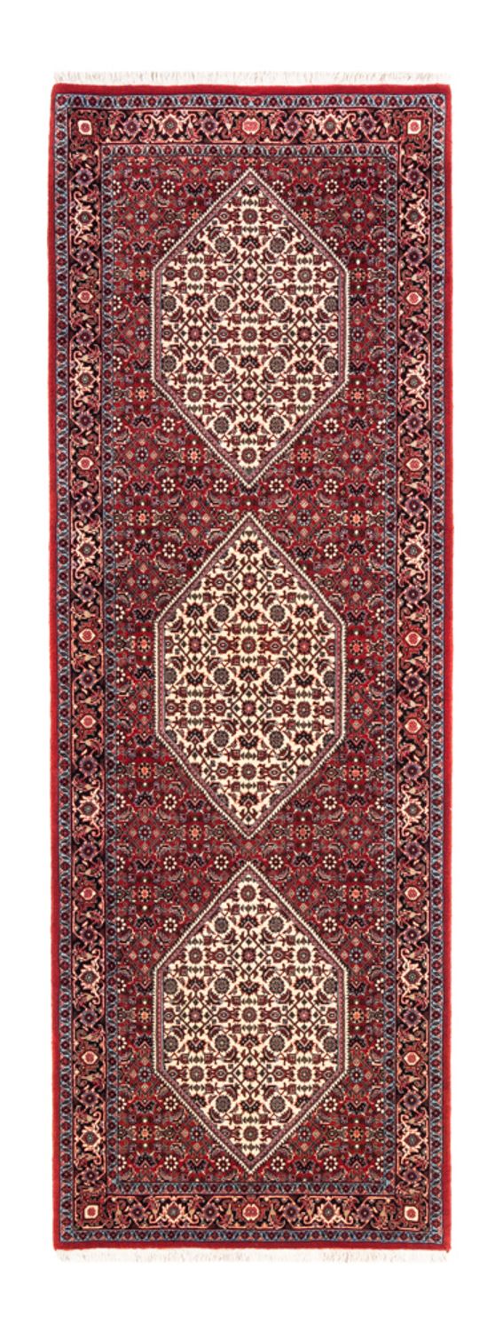 Tapis de couloir Tapis persan - Bidjar - 228 x 78 cm - crème