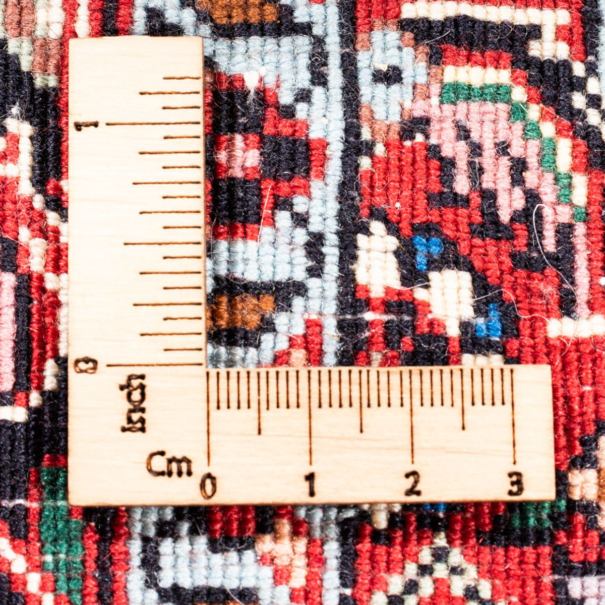 Tapis de couloir Tapis persan - Bidjar - 228 x 78 cm - crème