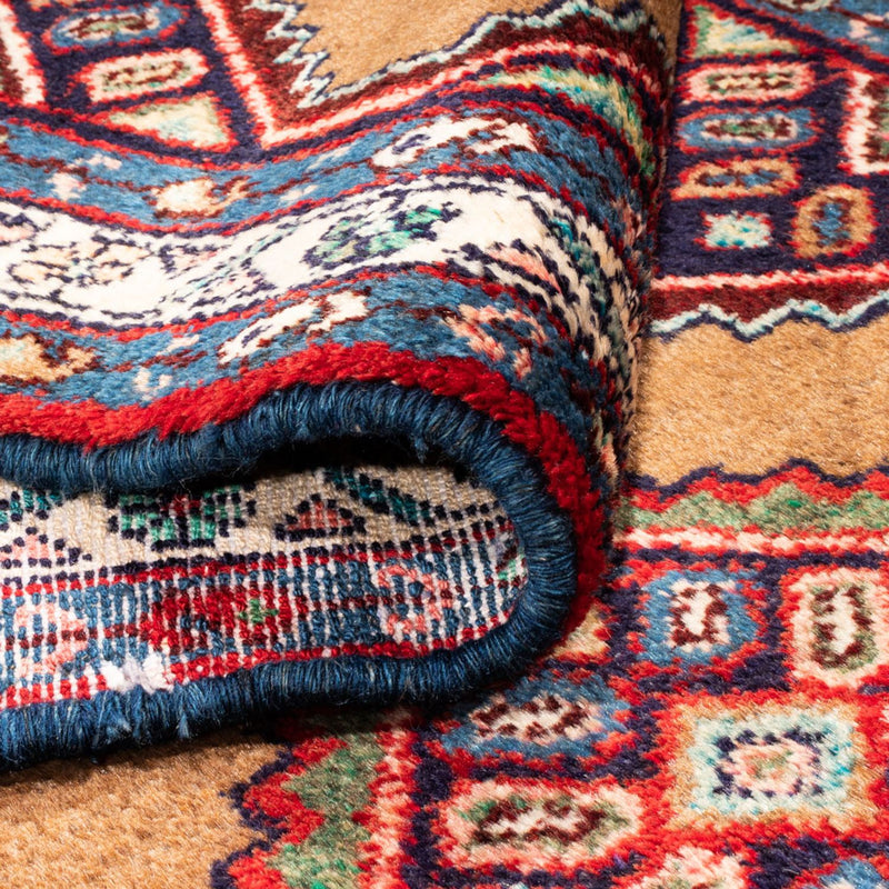 Tapis de couloir Tapis persan - Nomadic - 298 x 86 cm - marron