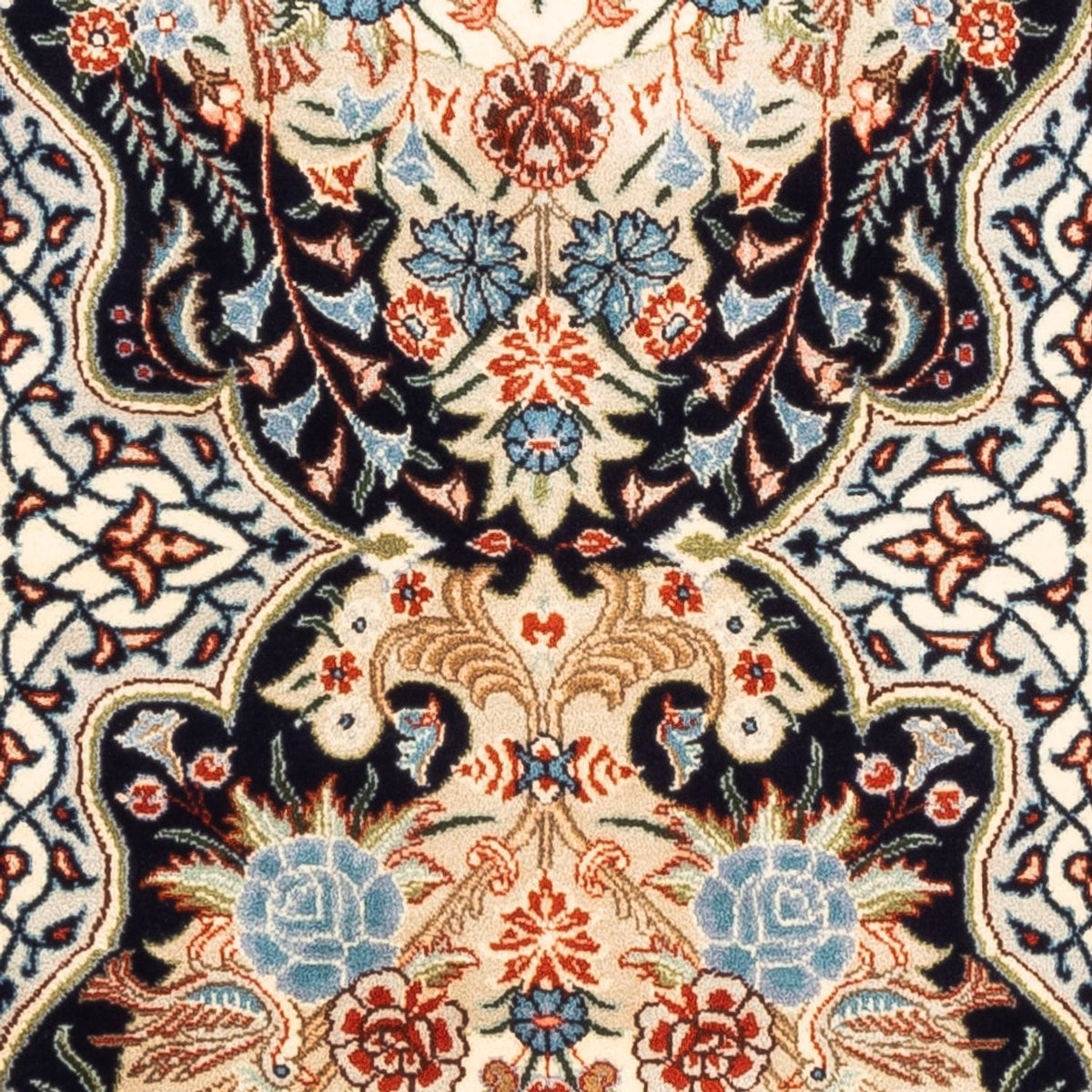 Tapis de couloir Tapis persan - Classique - 245 x 90 cm - bleu foncé