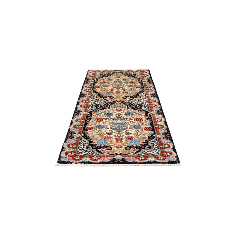 Tapis de couloir Tapis persan - Classique - 245 x 90 cm - bleu foncé