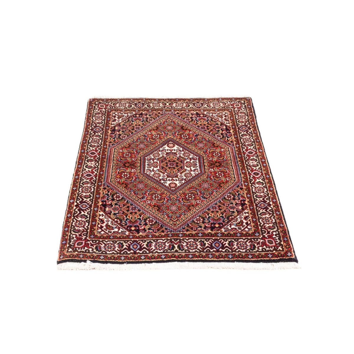 Tapis persan - Bidjar - 106 x 70 cm - rouge