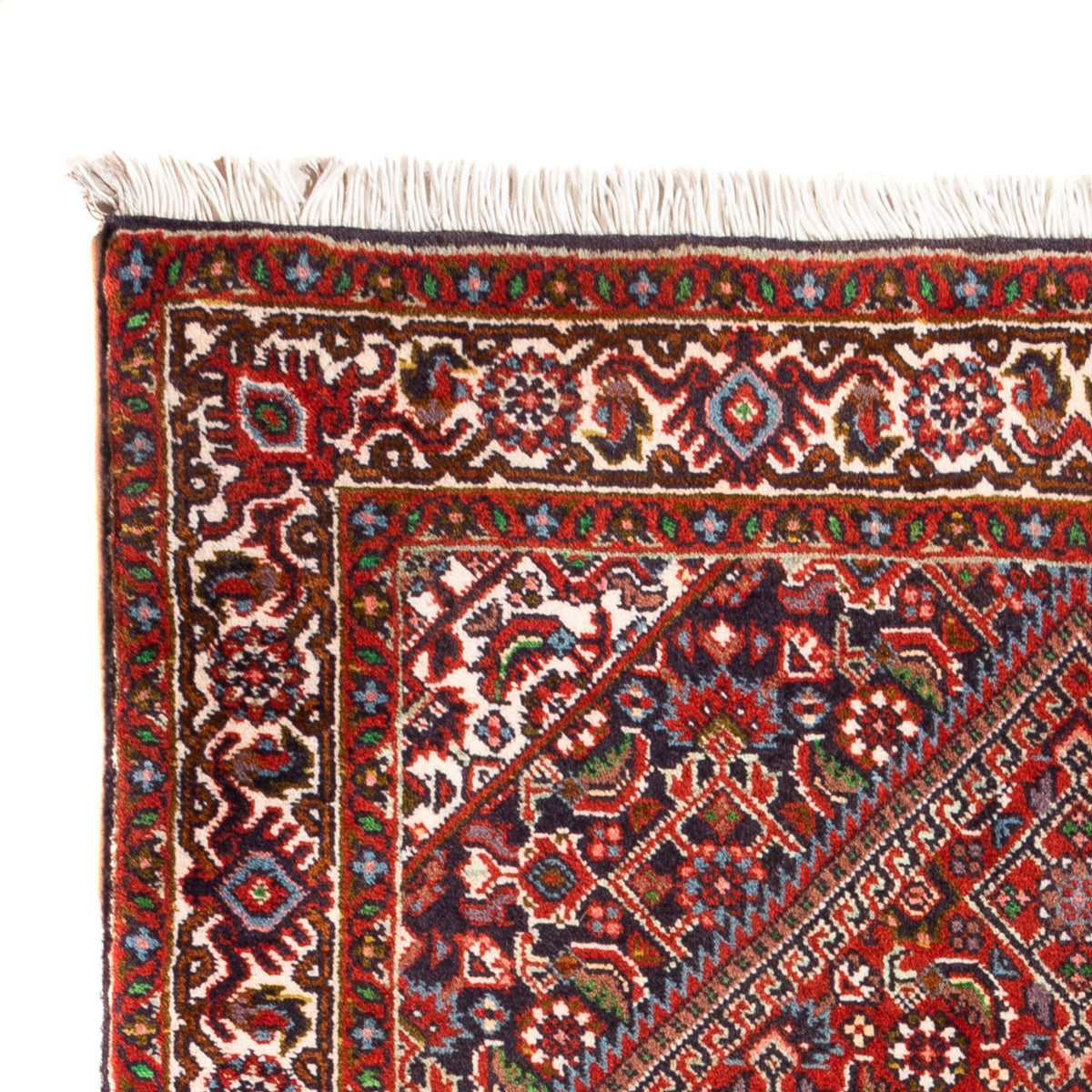 Tapis persan - Bidjar - 100 x 72 cm - rouge