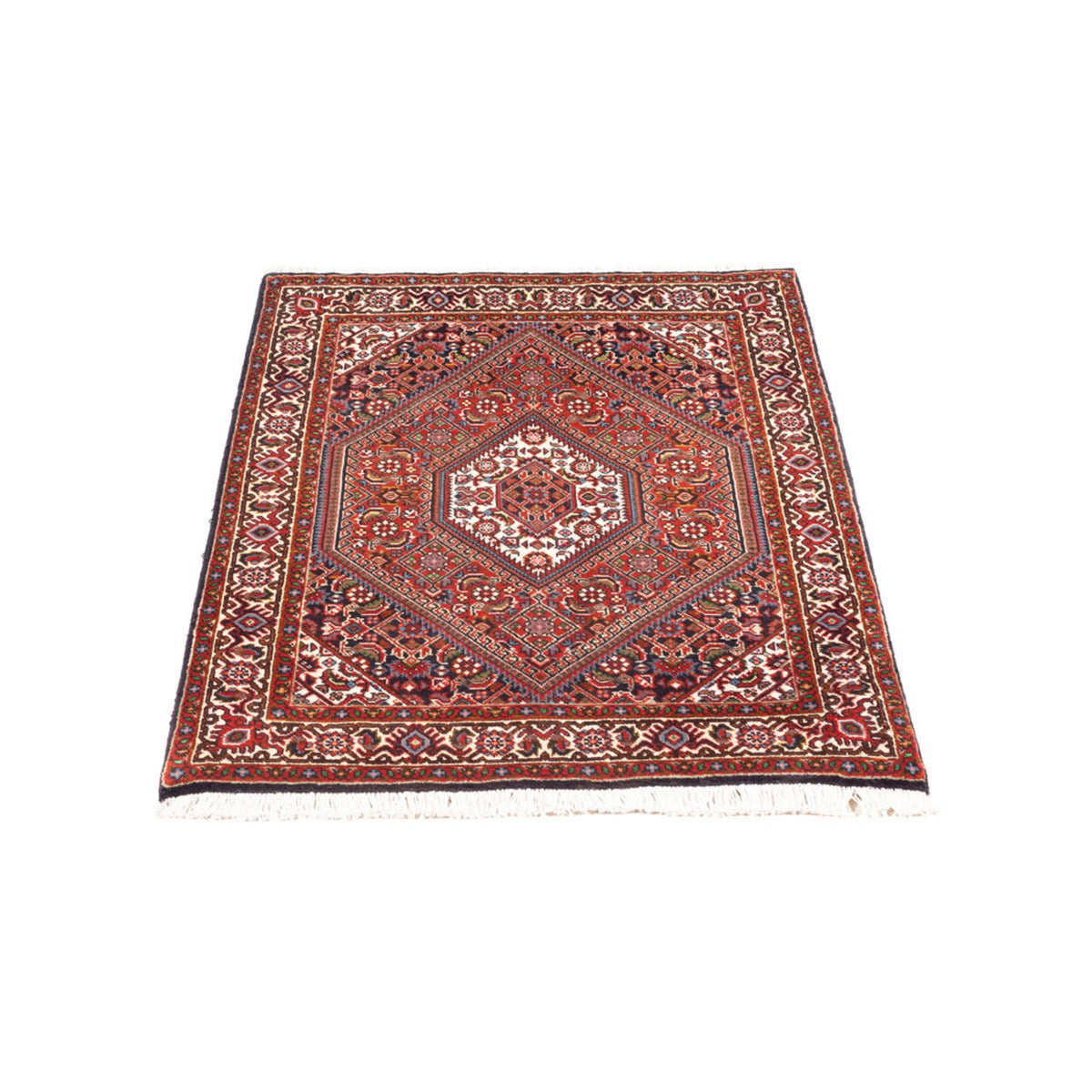 Tapis persan - Bidjar - 100 x 72 cm - rouge