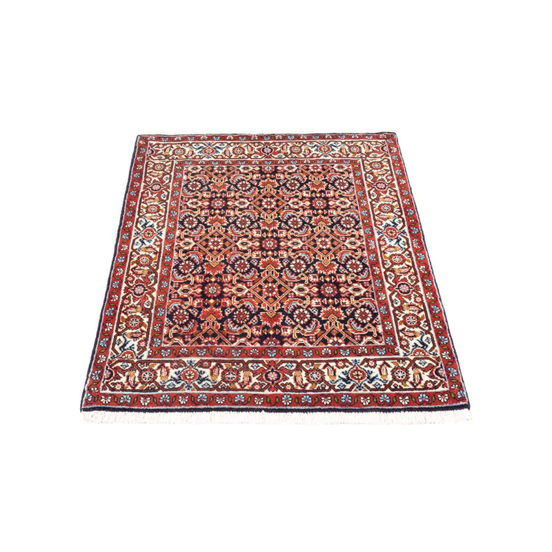 Tapis persan - Bidjar - 100 x 66 cm - bleu foncé