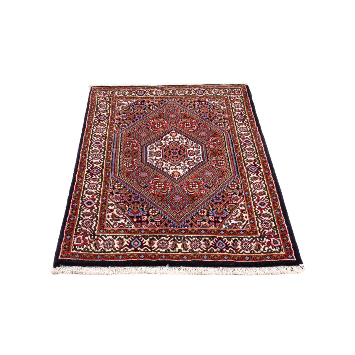 Tapis persan - Bidjar - 110 x 67 cm - rouge