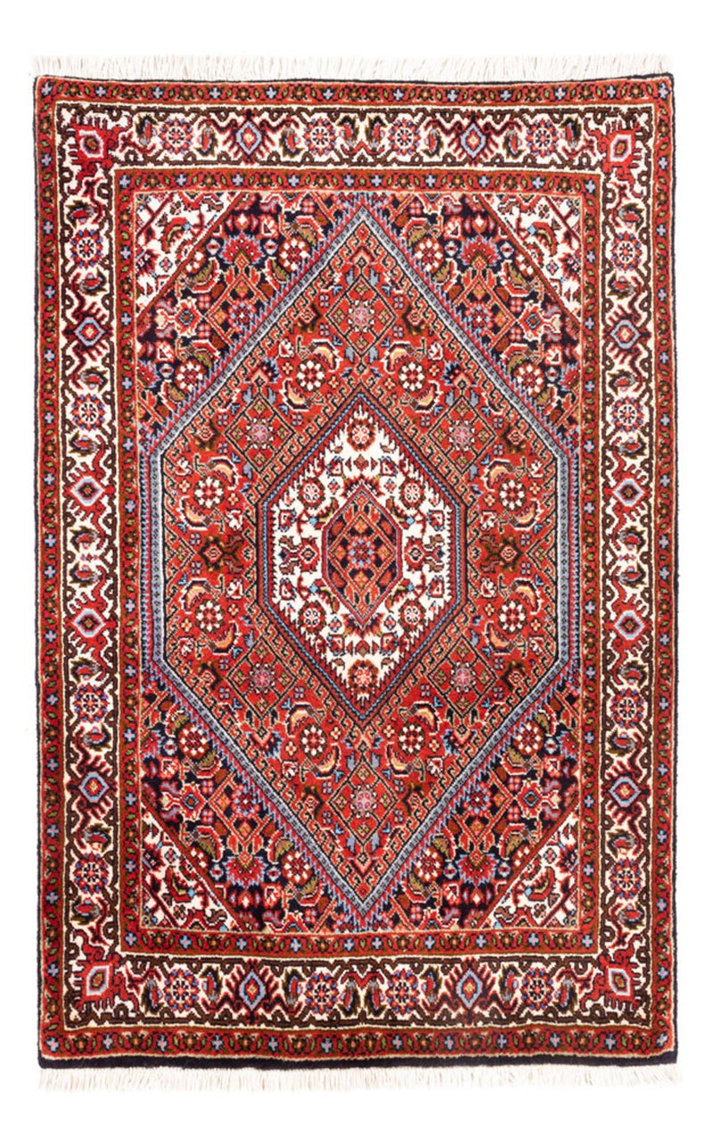 Tapis persan - Bidjar - 102 x 72 cm - rouge