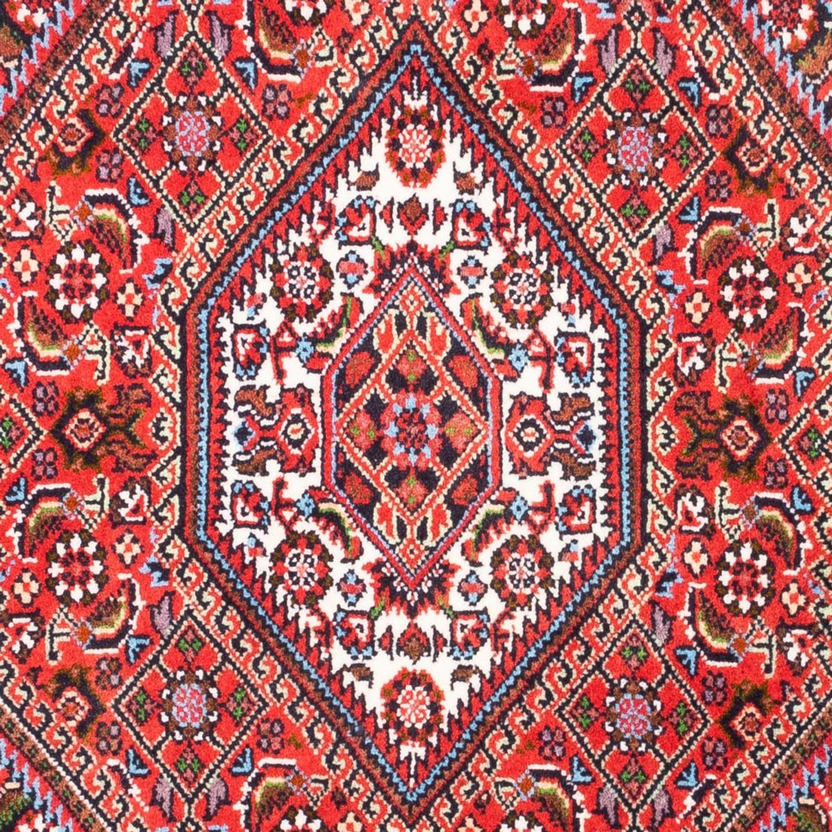 Tapis persan - Bidjar - 108 x 70 cm - rouge