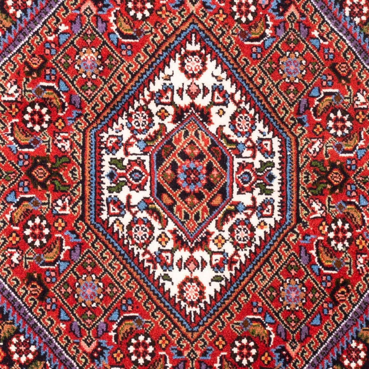Tapis persan - Bidjar - 100 x 70 cm - rouge
