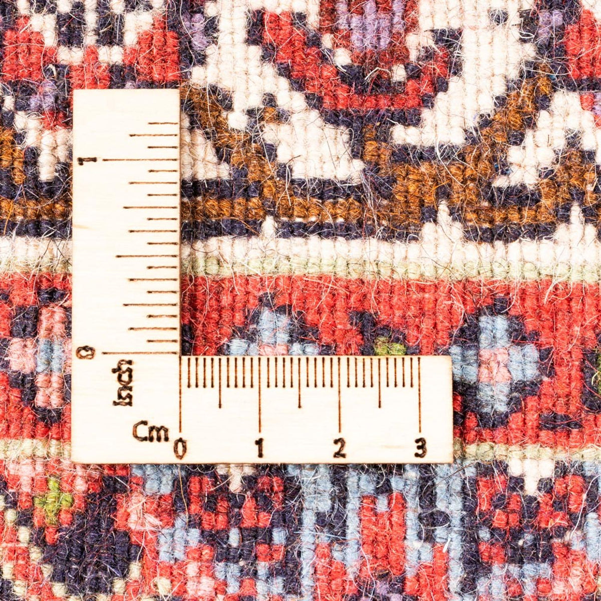 Tapis persan - Bidjar - 100 x 70 cm - rouge