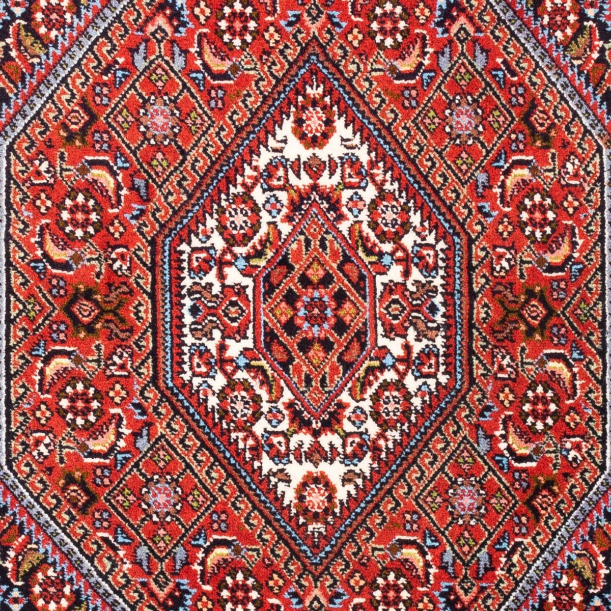 Tapis persan - Bidjar - 105 x 70 cm - rouge