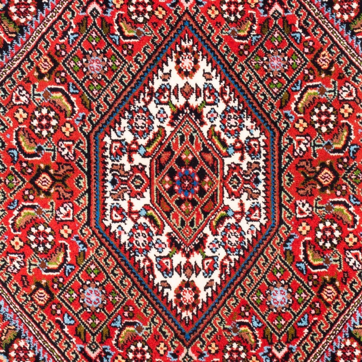 Tapis persan - Bidjar - 104 x 72 cm - rouge