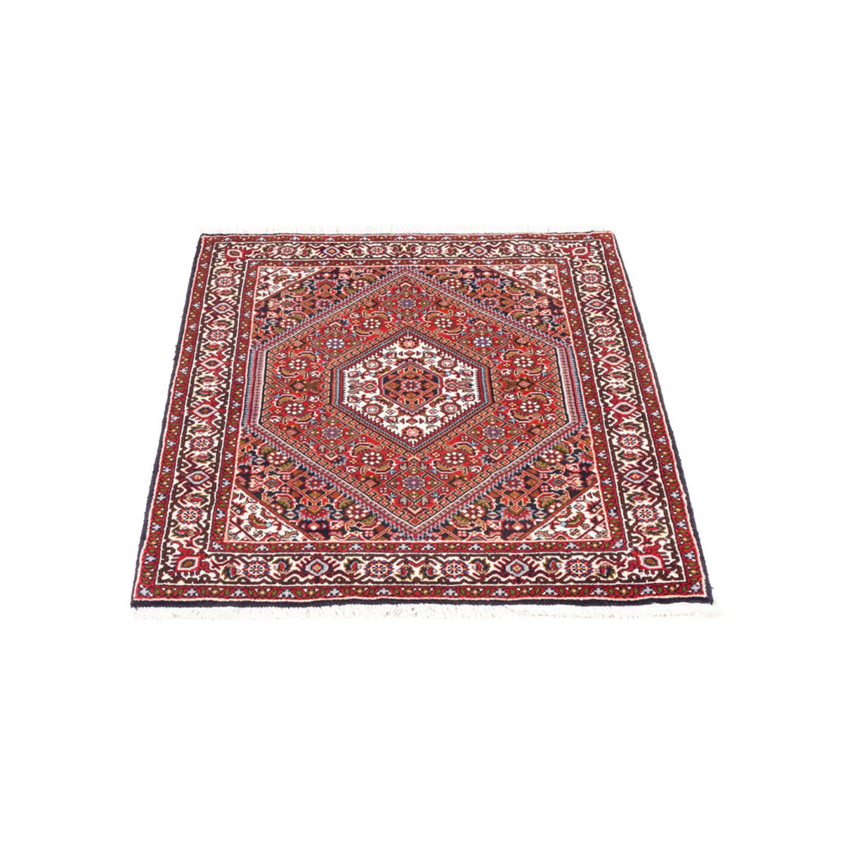 Tapis persan - Bidjar - 95 x 72 cm - rouge