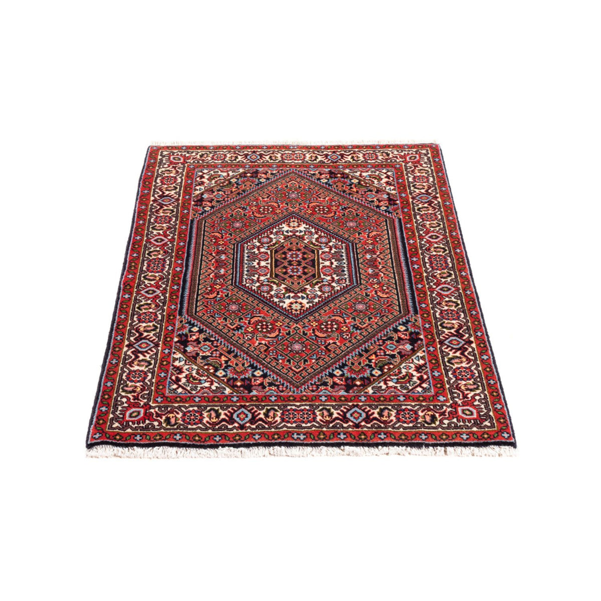 Tapis persan - Bidjar - 98 x 68 cm - rouge