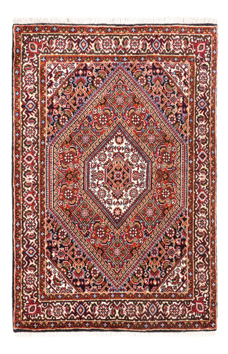 Tapis persan - Bidjar - 90 x 70 cm - rouge
