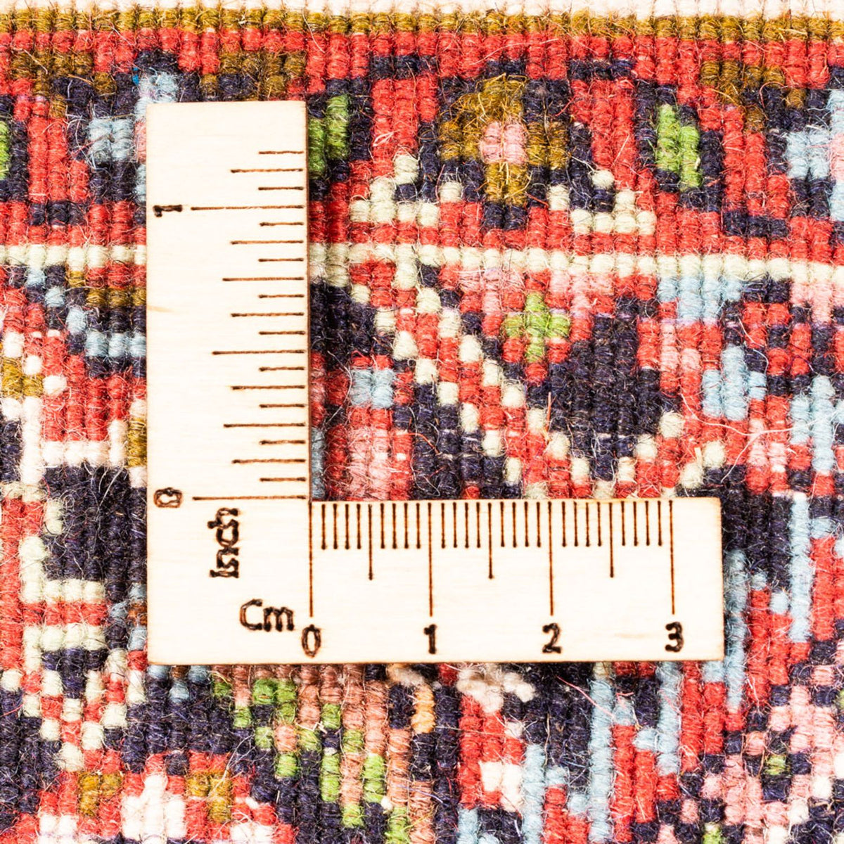 Tapis persan - Bidjar - 90 x 70 cm - rouge