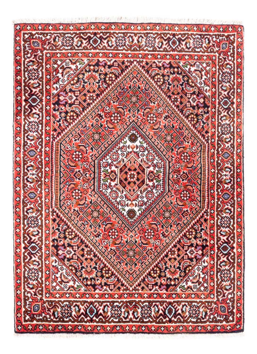 Tapis persan - Bidjar - 94 x 72 cm - rouge