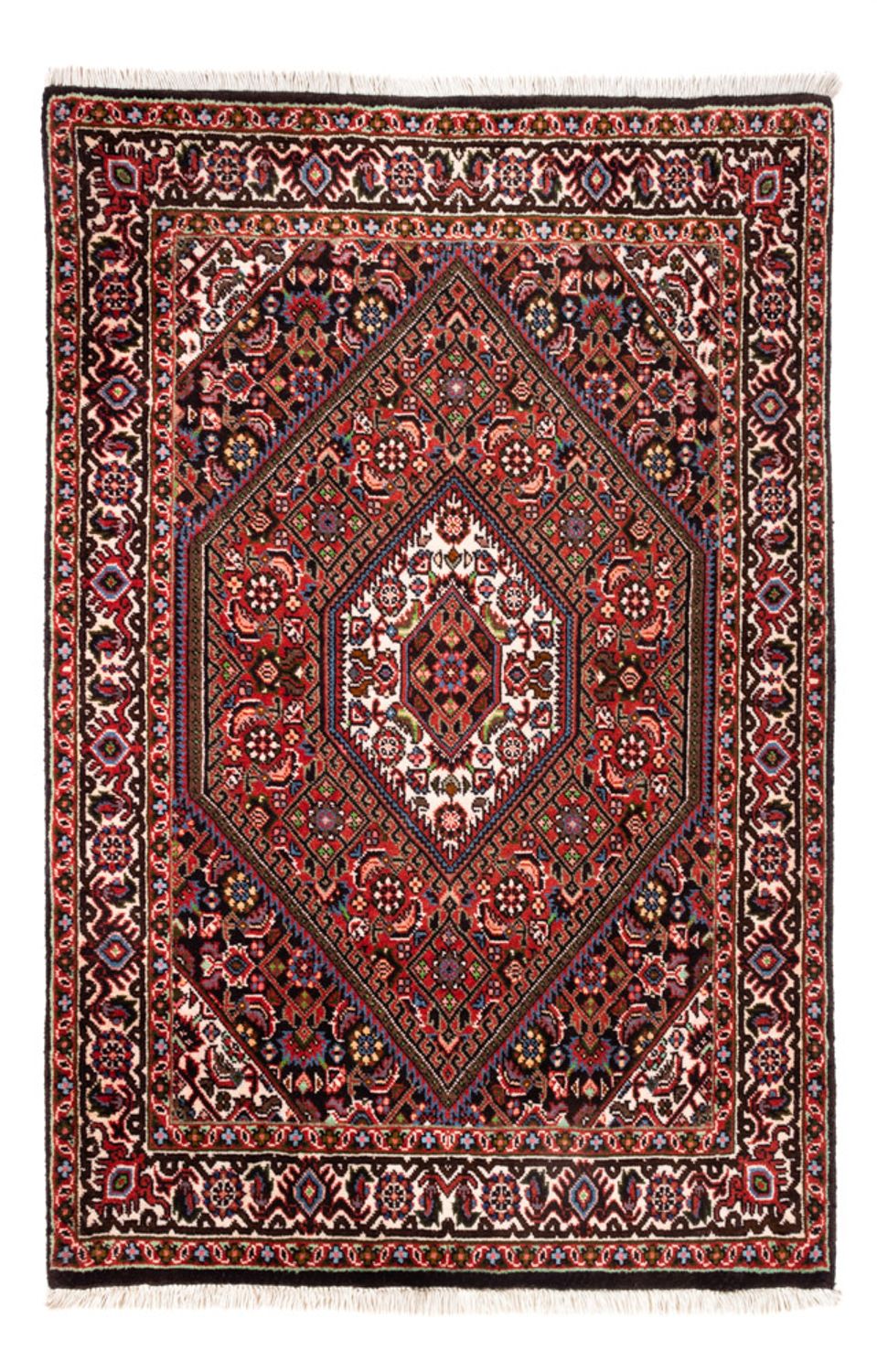 Tapis persan - Bidjar - 98 x 70 cm - rouge
