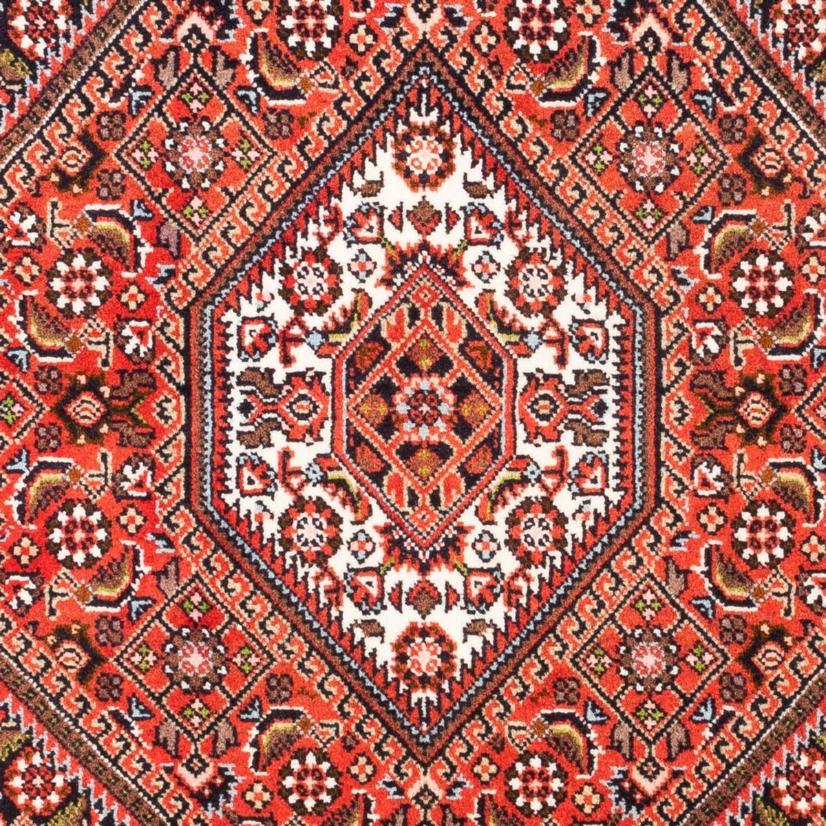Tapis persan - Bidjar - 102 x 71 cm - rouge