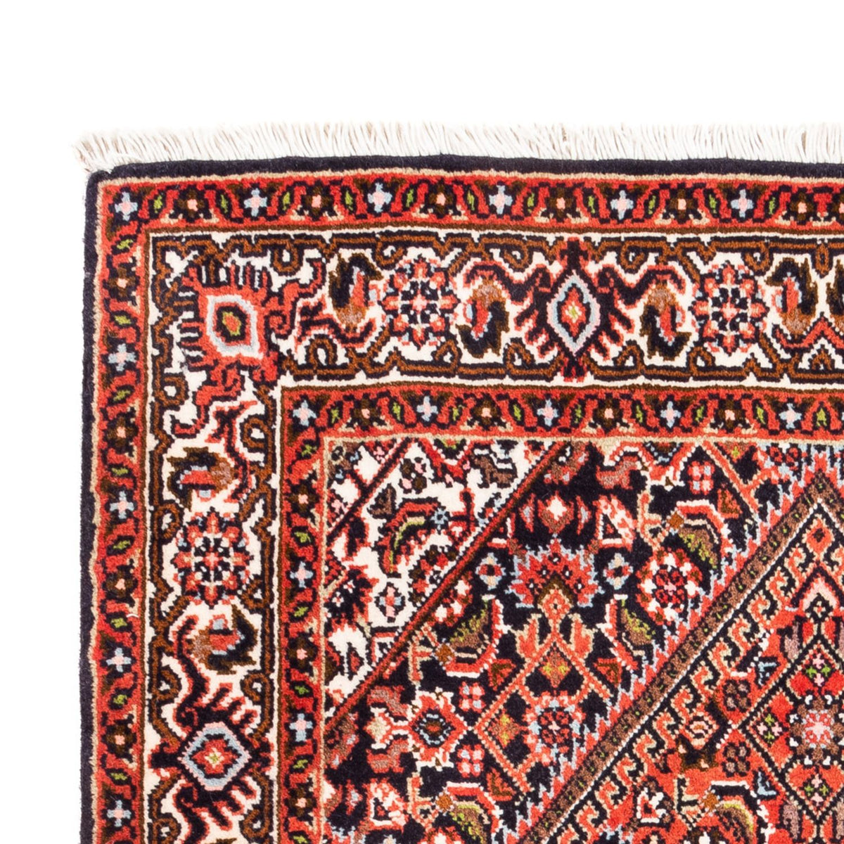 Tapis persan - Bidjar - 102 x 71 cm - rouge