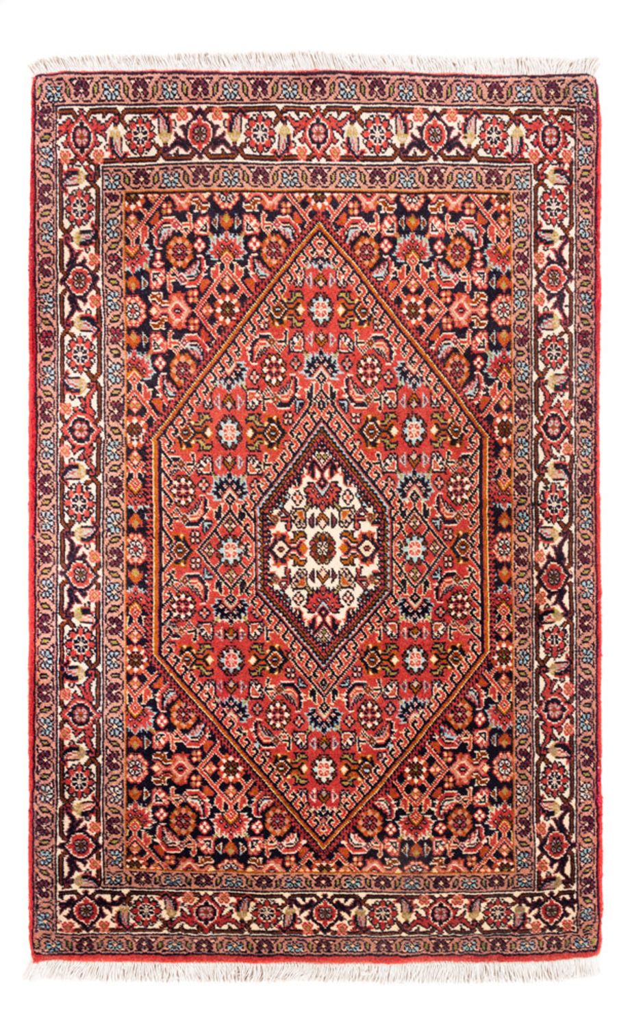 Tapis persan - Bidjar - 109 x 70 cm - rouge