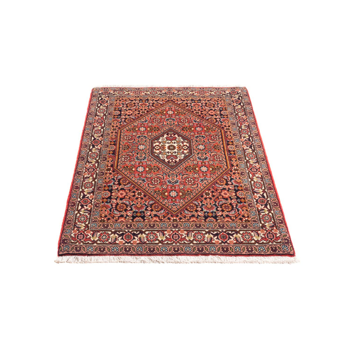 Tapis persan - Bidjar - 109 x 70 cm - rouge