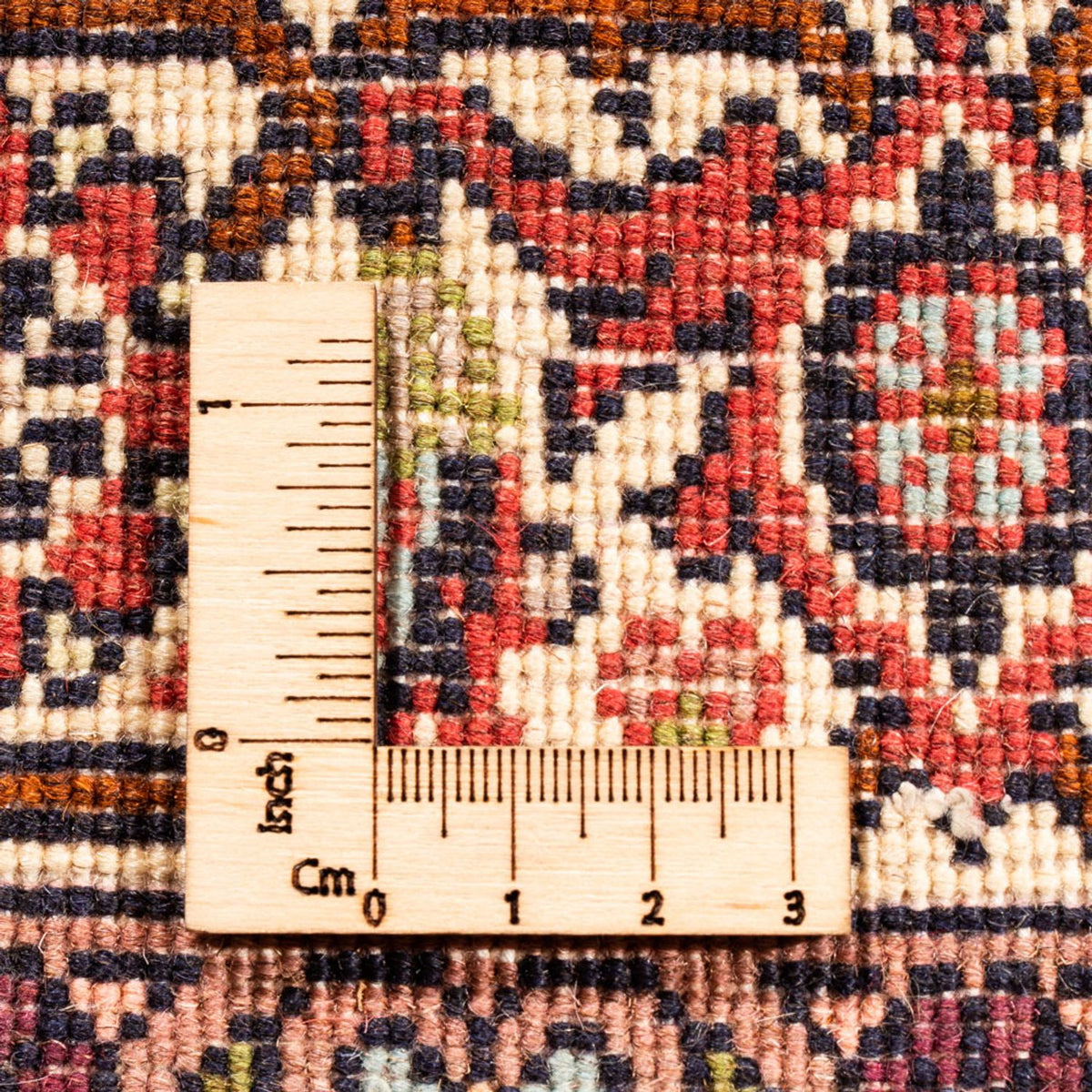 Tapis persan - Bidjar - 109 x 70 cm - rouge