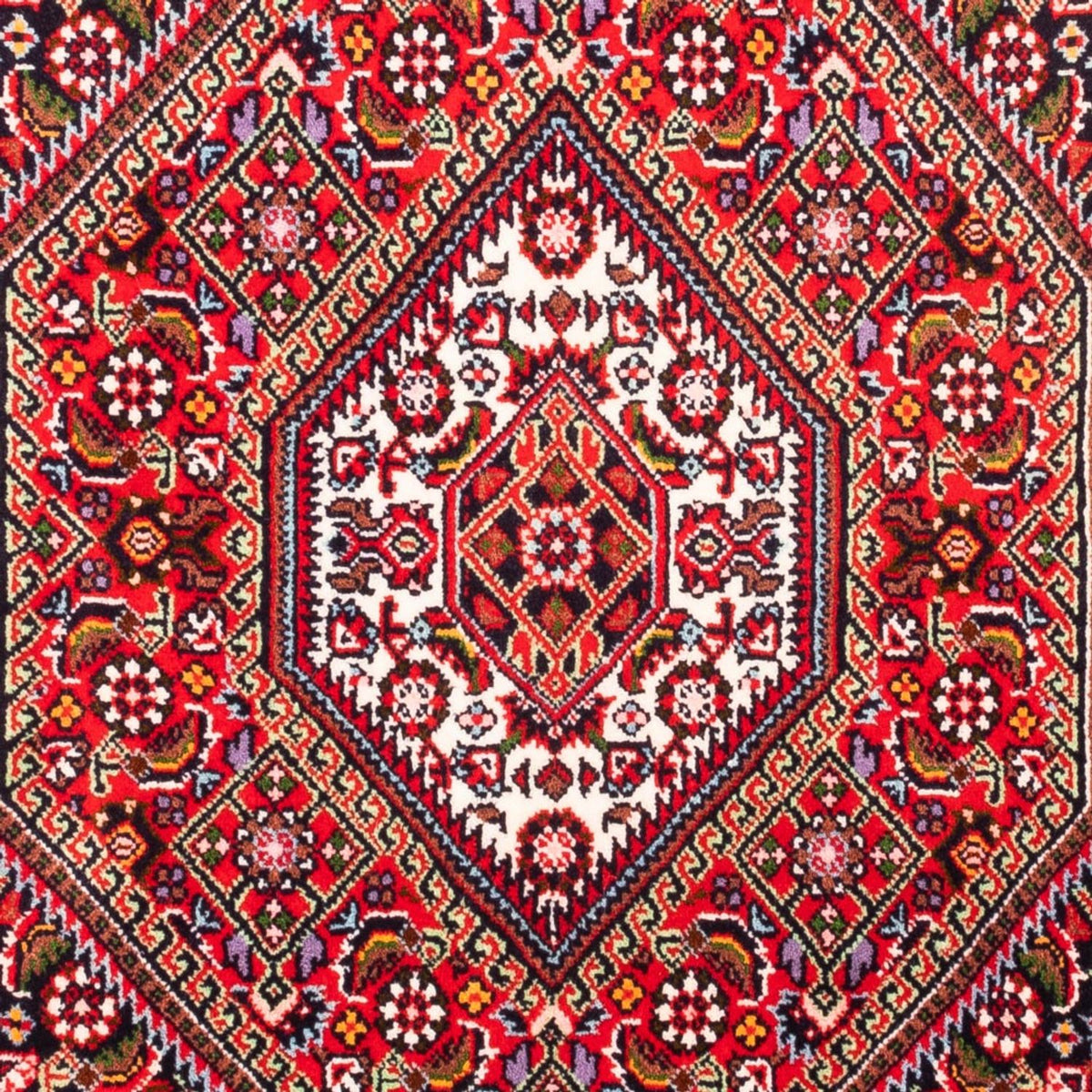 Tapis persan - Bidjar - 95 x 70 cm - rouge