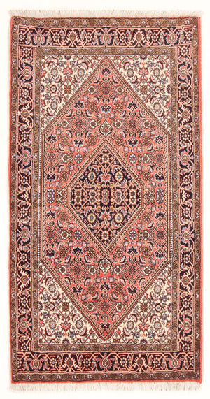 Tapis persan - Bidjar - 155 x 84 cm - rouge