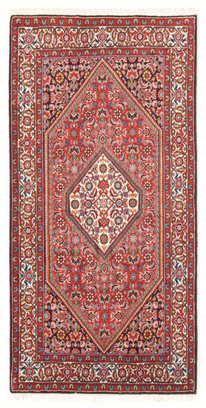 Tapis persan - Bidjar - 158 x 84 cm - rouge