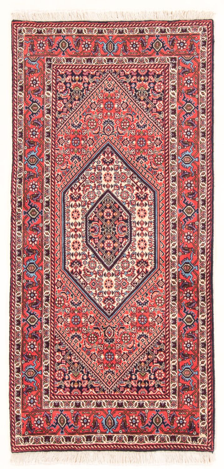 Tapis persan - Bidjar - 152 x 78 cm - rouge