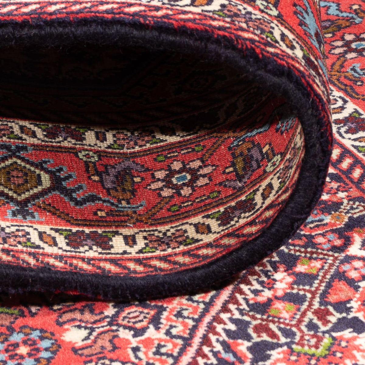 Tapis persan - Bidjar - 152 x 78 cm - rouge