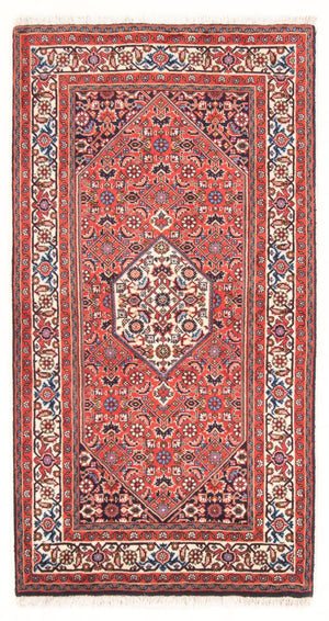 Tapis persan - Bidjar - 160 x 87 cm - rouge