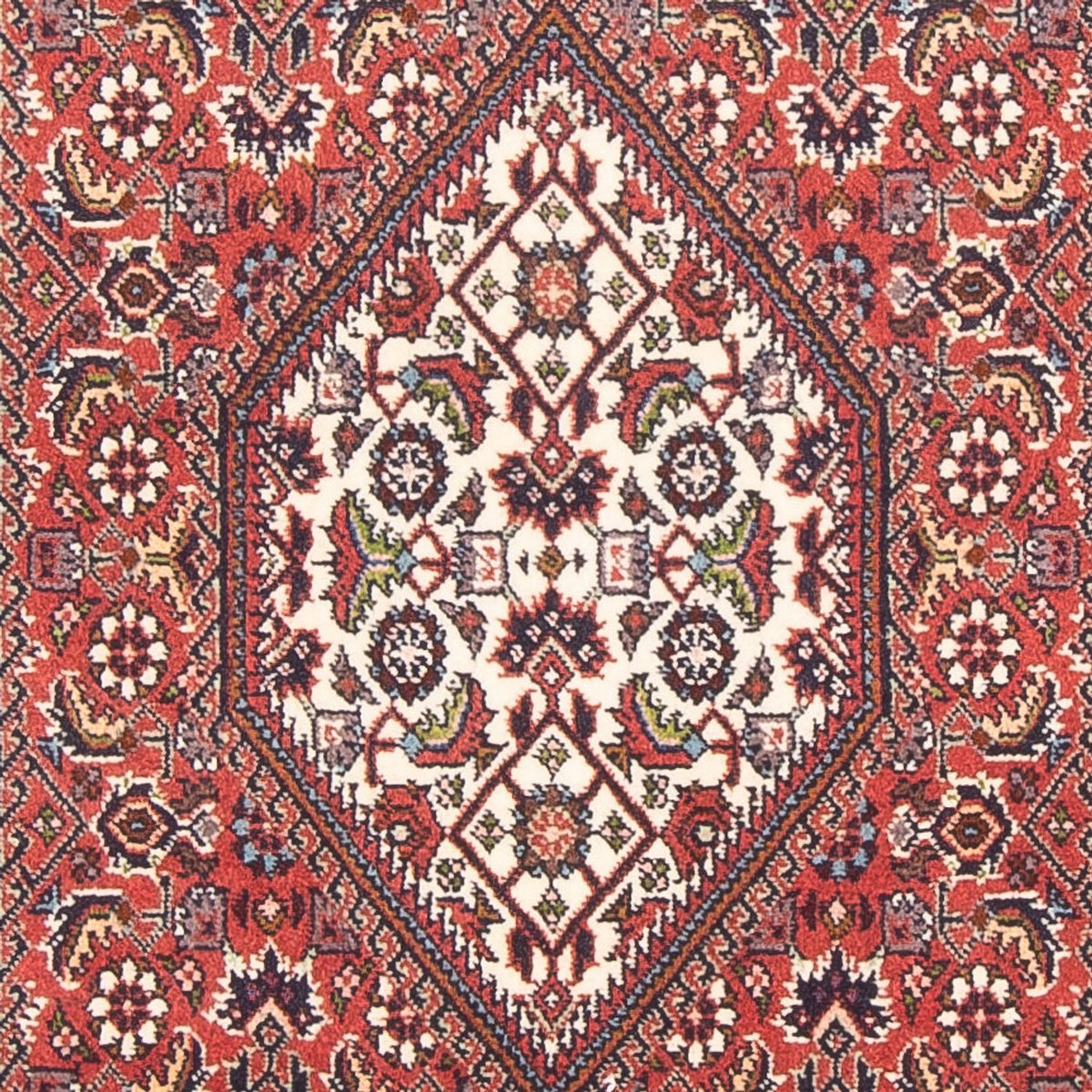 Tapis persan - Bidjar - 151 x 80 cm - rouge