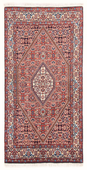 Tapis persan - Bidjar - 151 x 82 cm - rouge