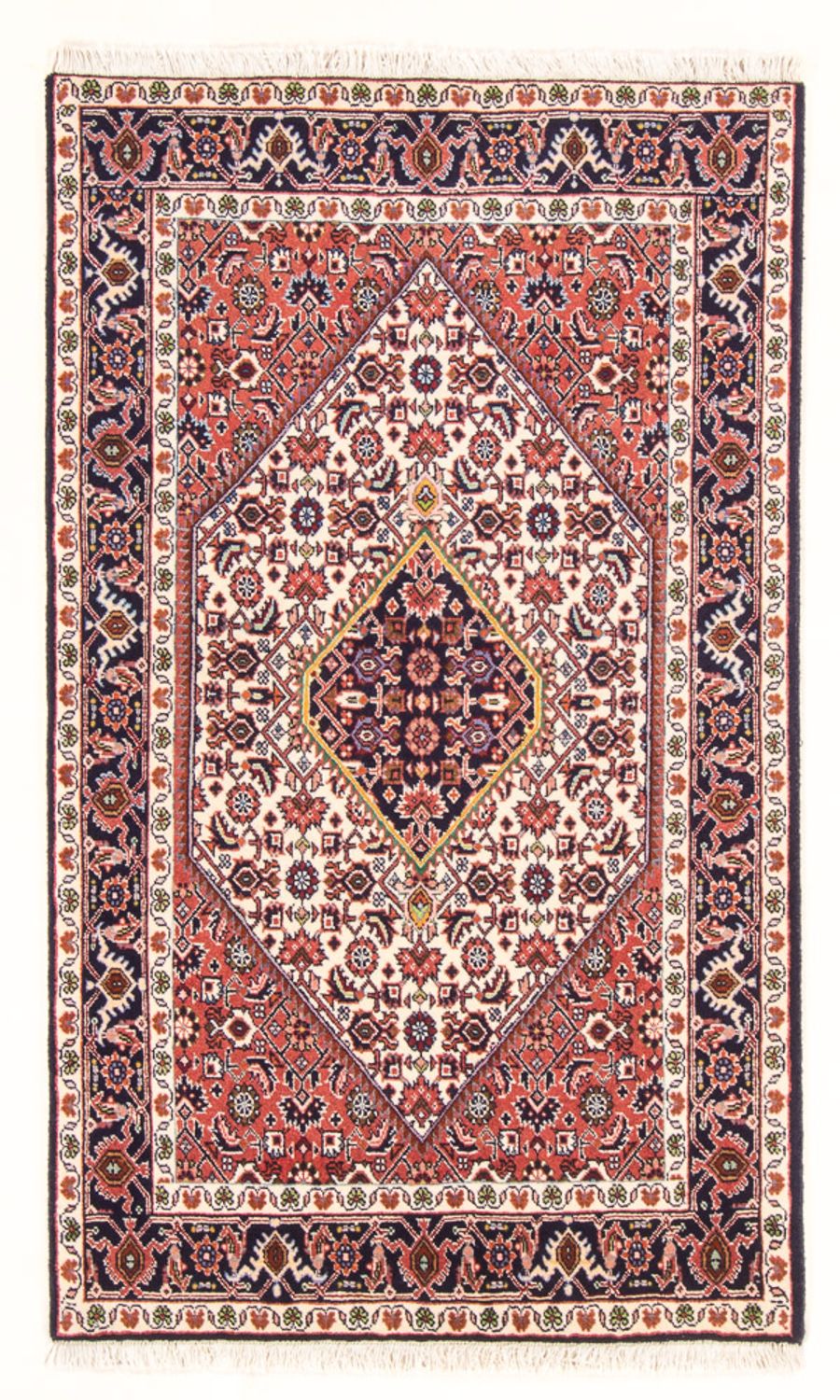 Tapis persan - Bidjar - 138 x 84 cm - beige