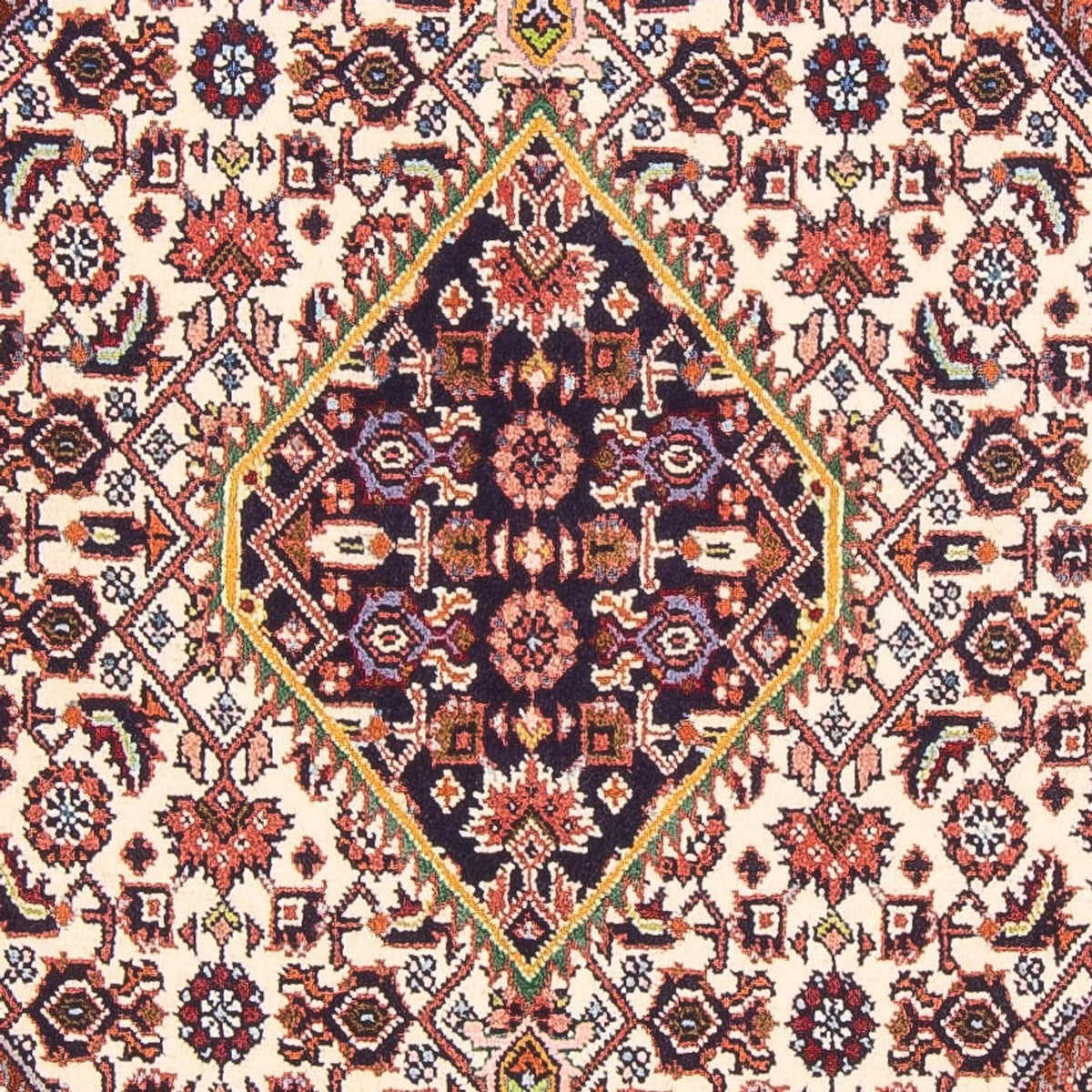 Tapis persan - Bidjar - 138 x 84 cm - beige