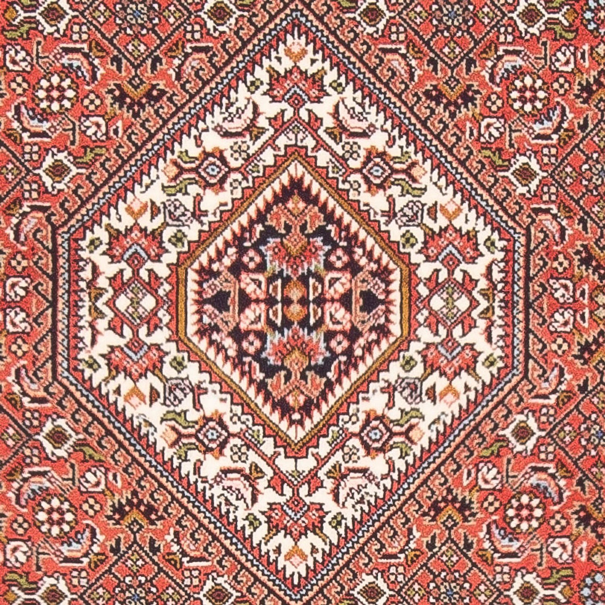 Tapis persan - Bidjar - 138 x 84 cm - rouge