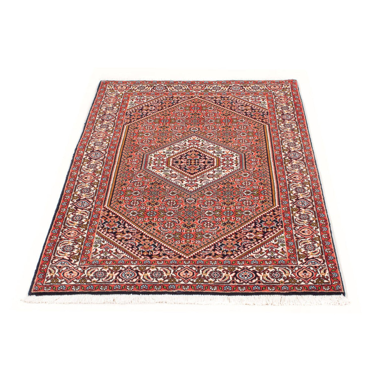 Tapis persan - Bidjar - 138 x 84 cm - rouge