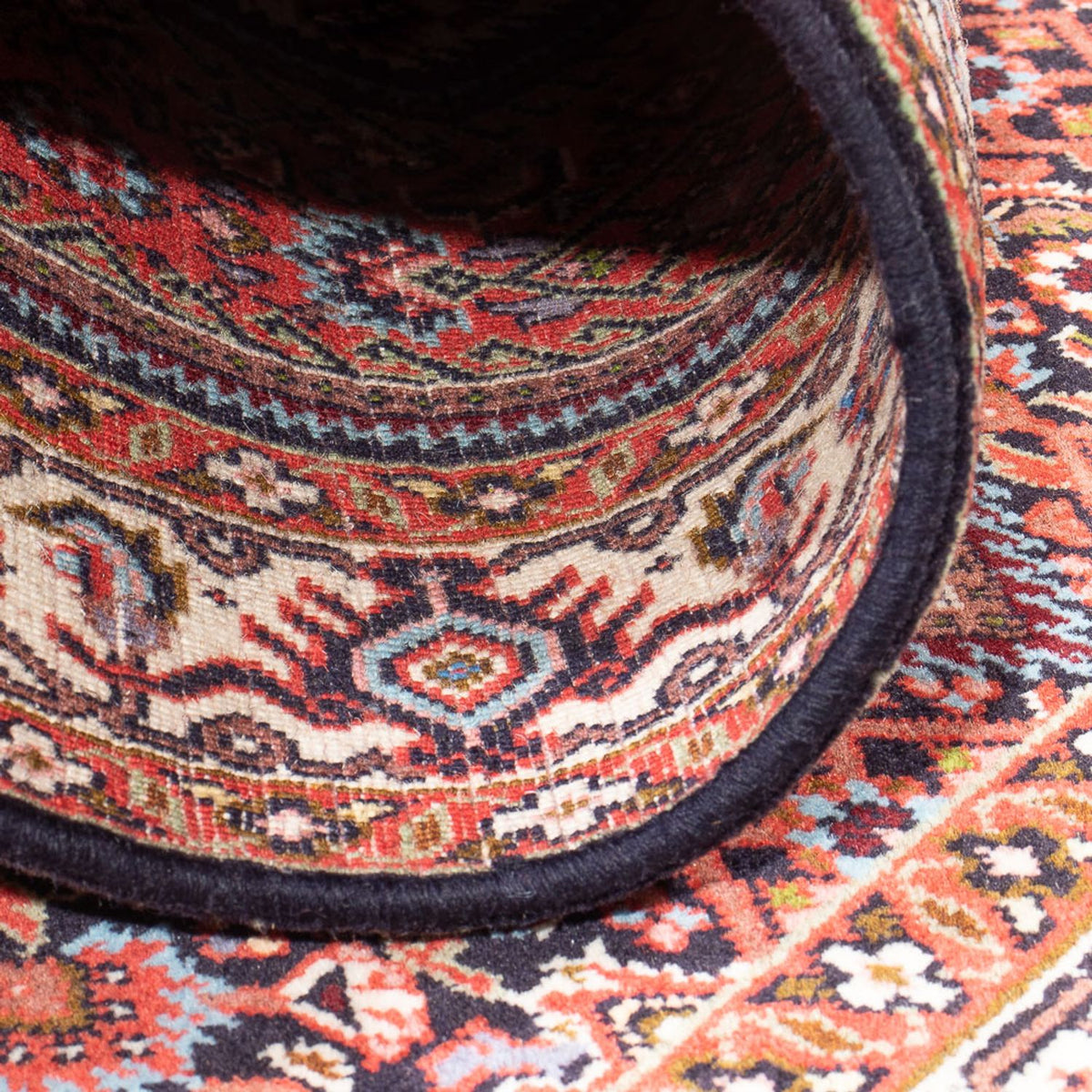 Tapis persan - Bidjar - 154 x 83 cm - rouge